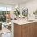 kitchen & living room